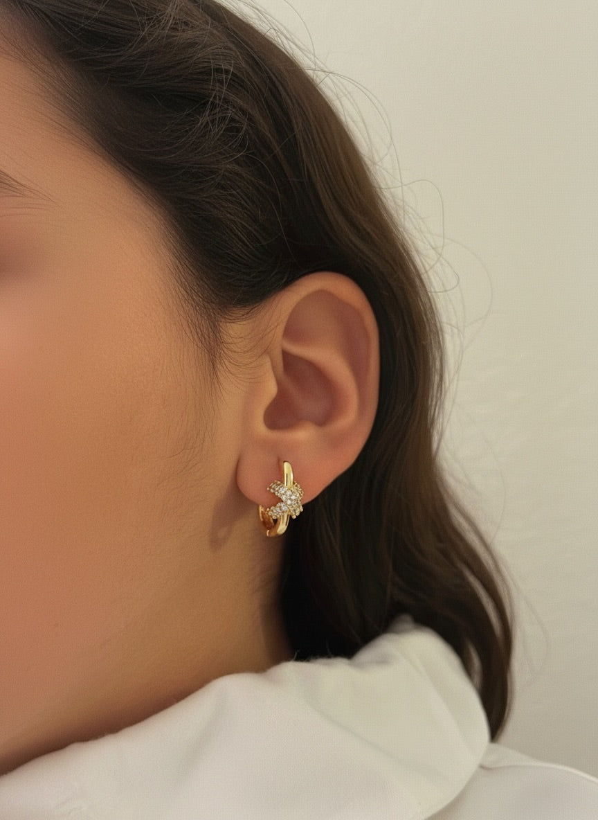 BRIELLA CZ hoops