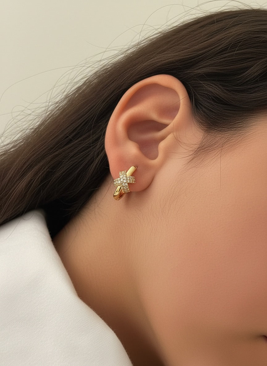 BRIELLA CZ hoops
