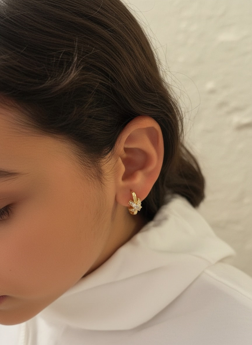 BRIELLA CZ hoops