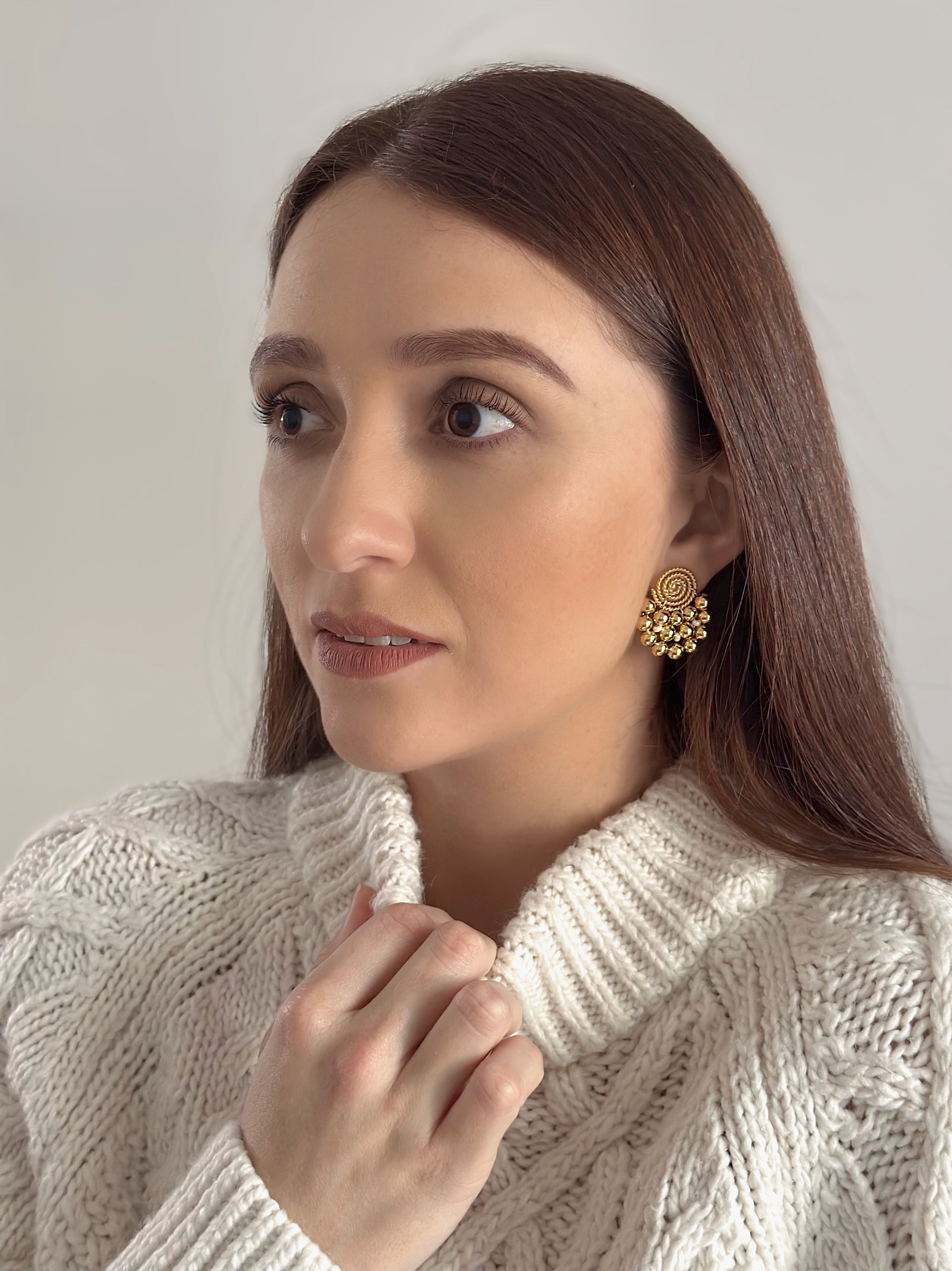 ALANNA gold earrings