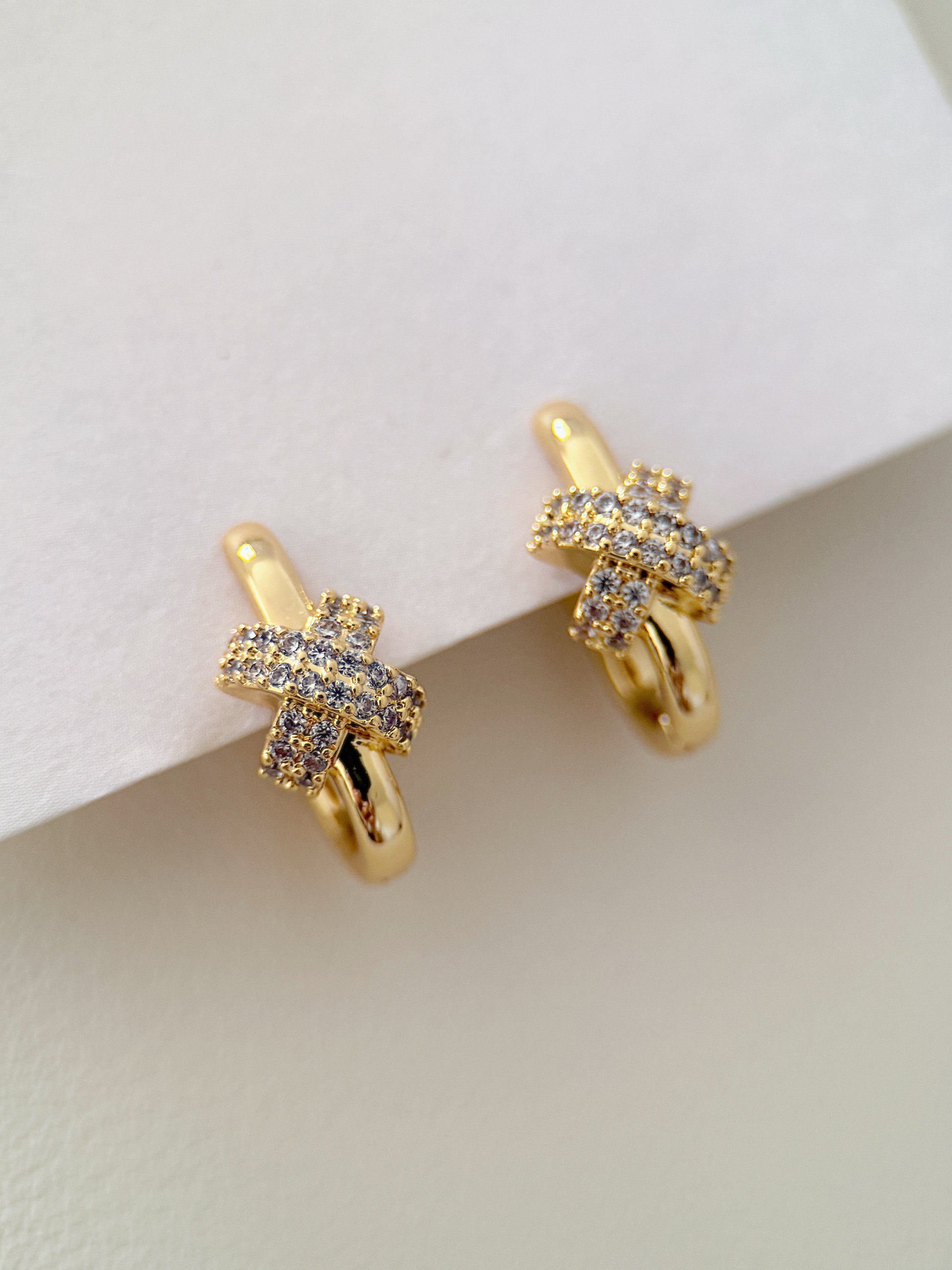 BRIELLA CZ hoops