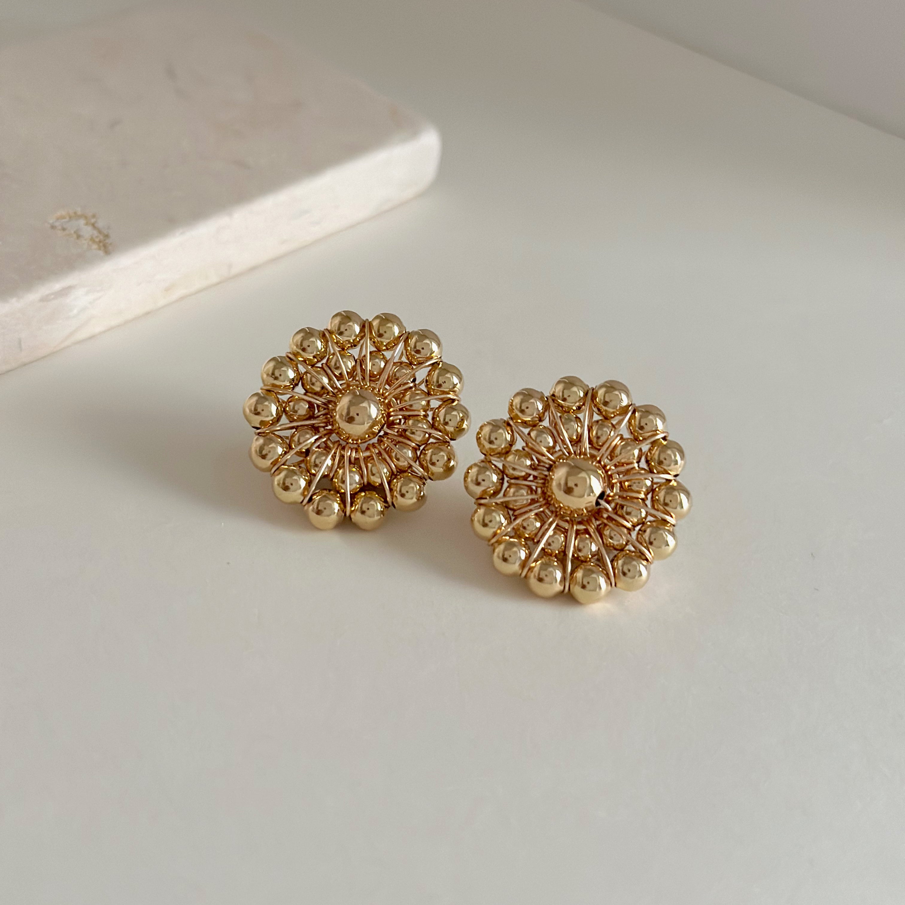 OLIVIA Gold earrings