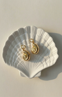CORAL Hoop Earrings