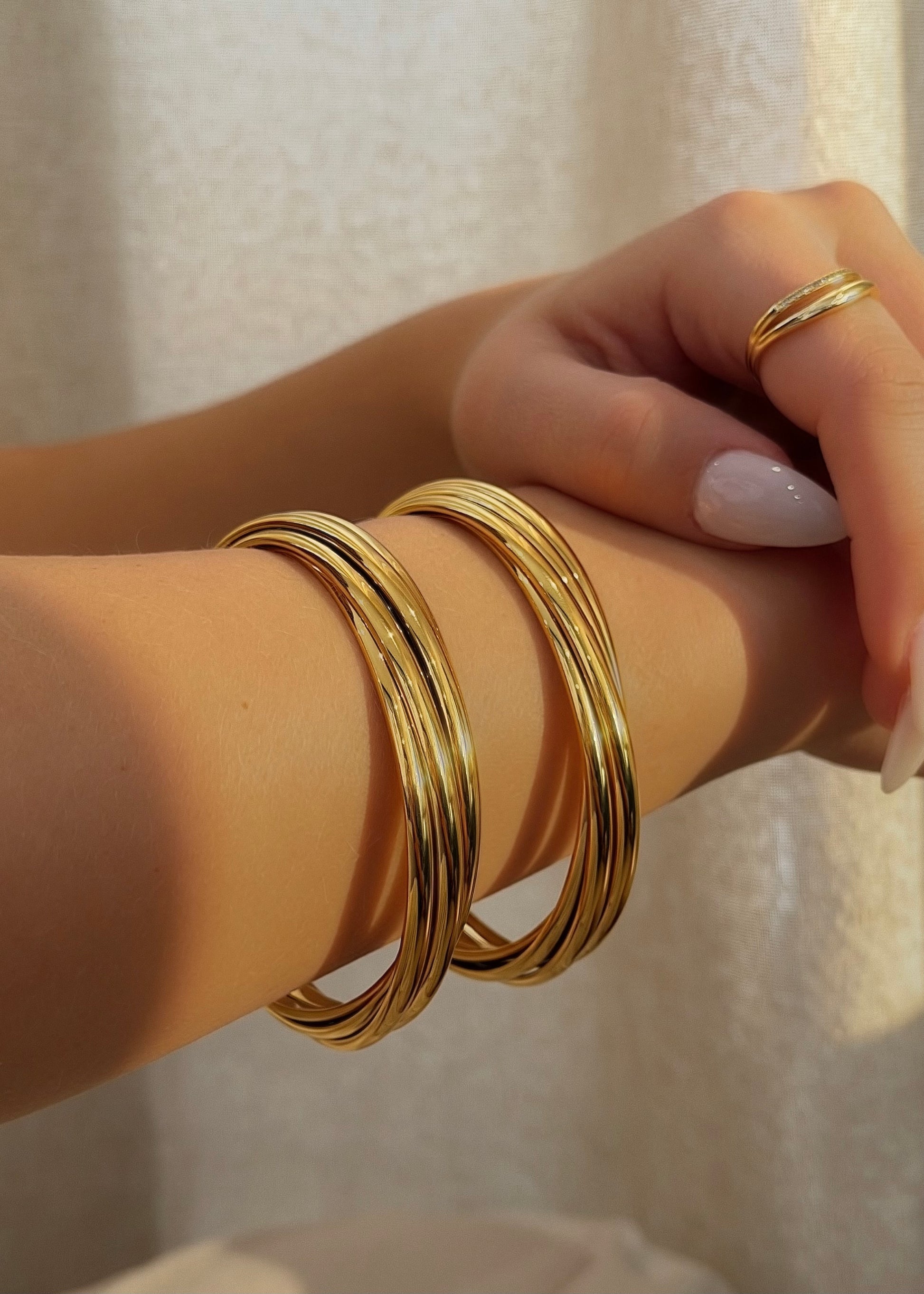BRUNA Triple Bangle