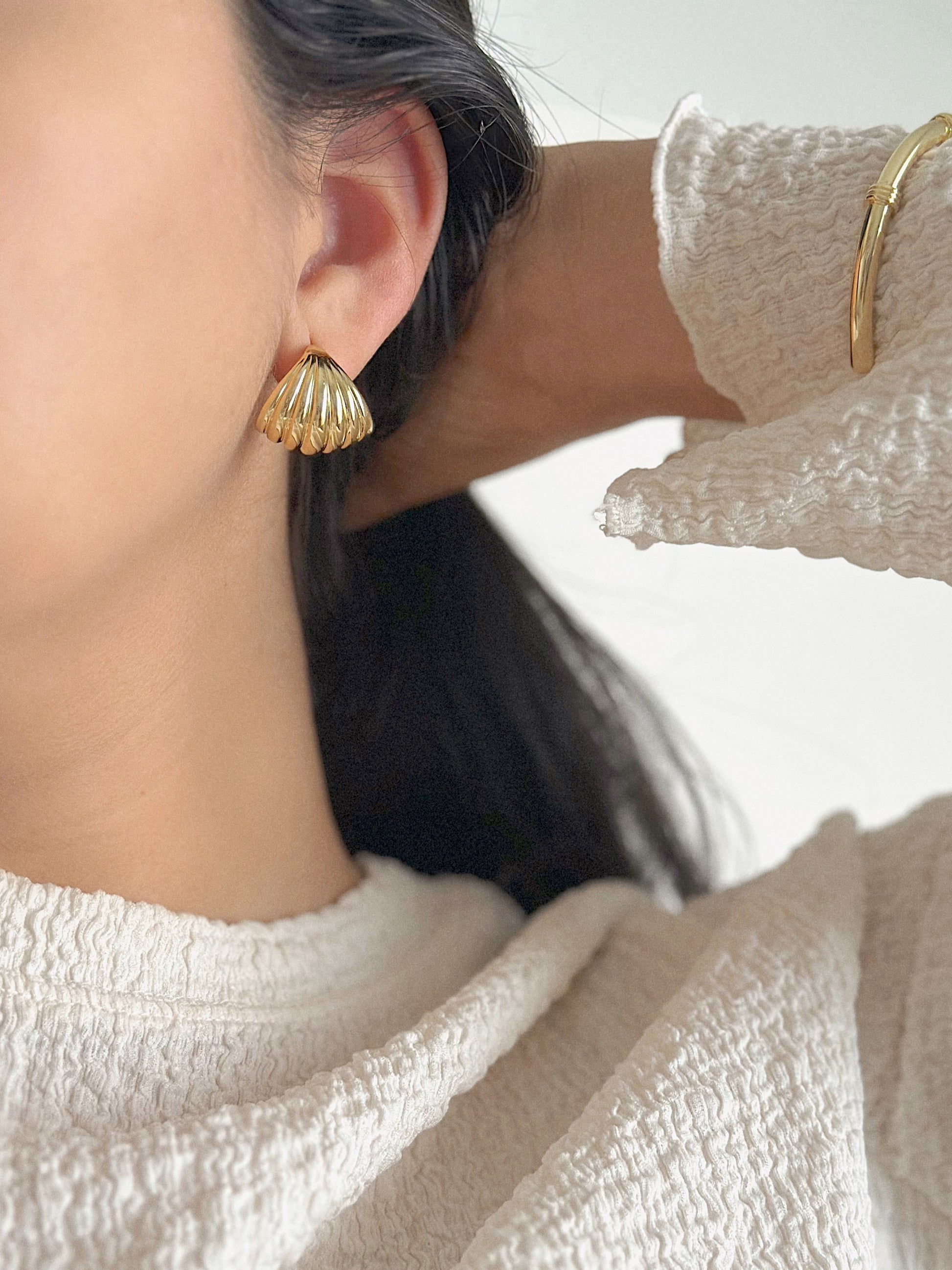 GIA Hoop Earrings
