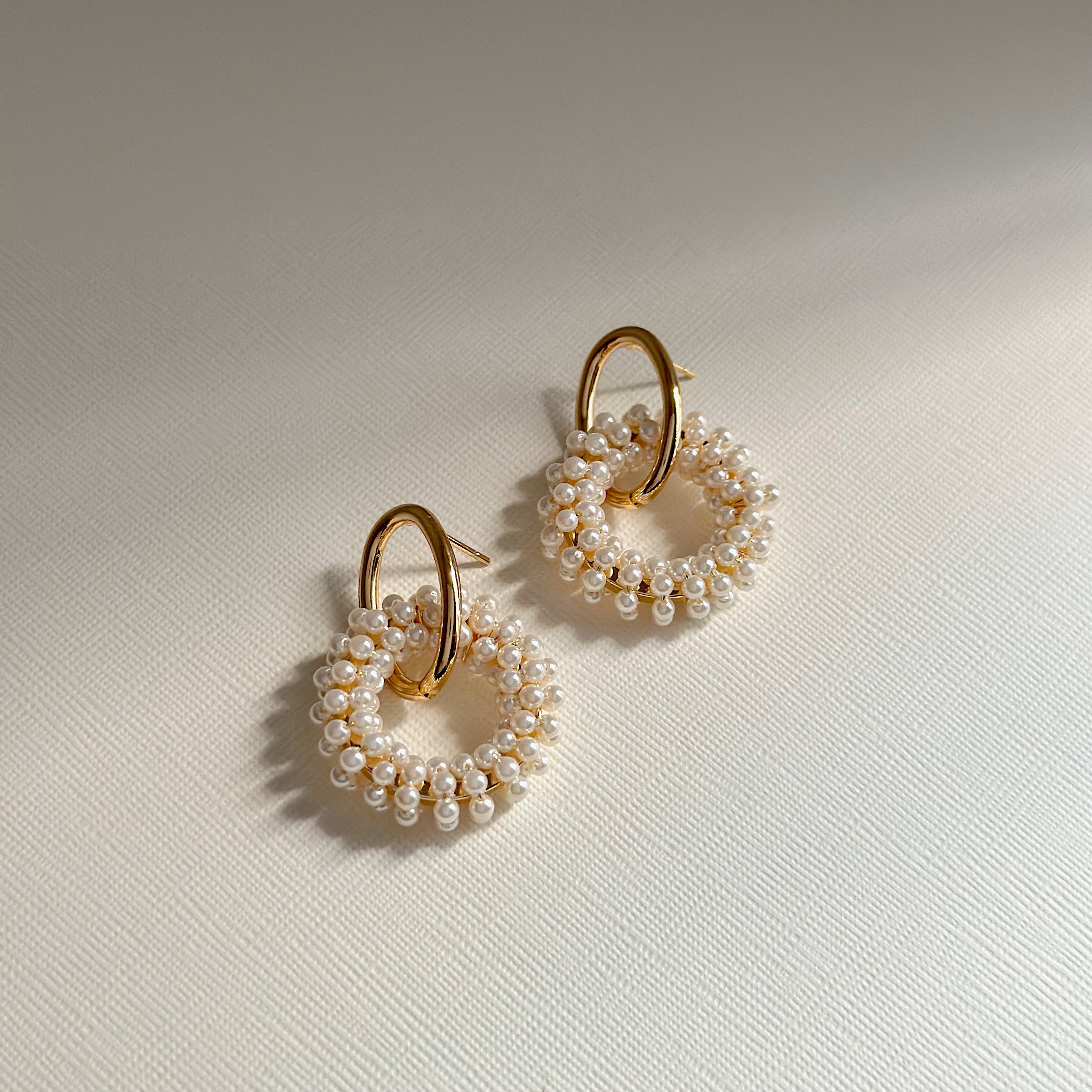 HADLEY Pearl earrings