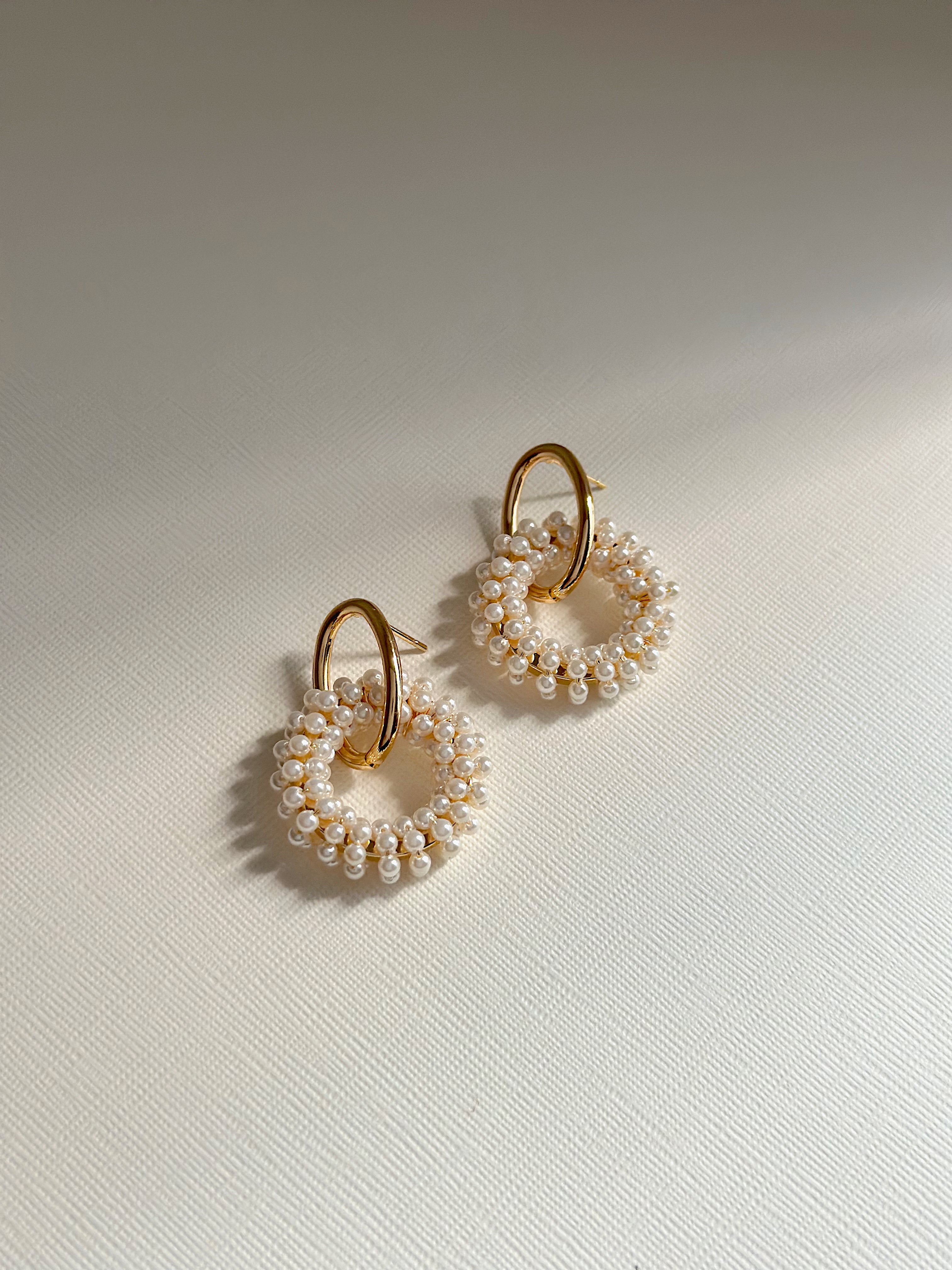 HADLEY Pearl earrings