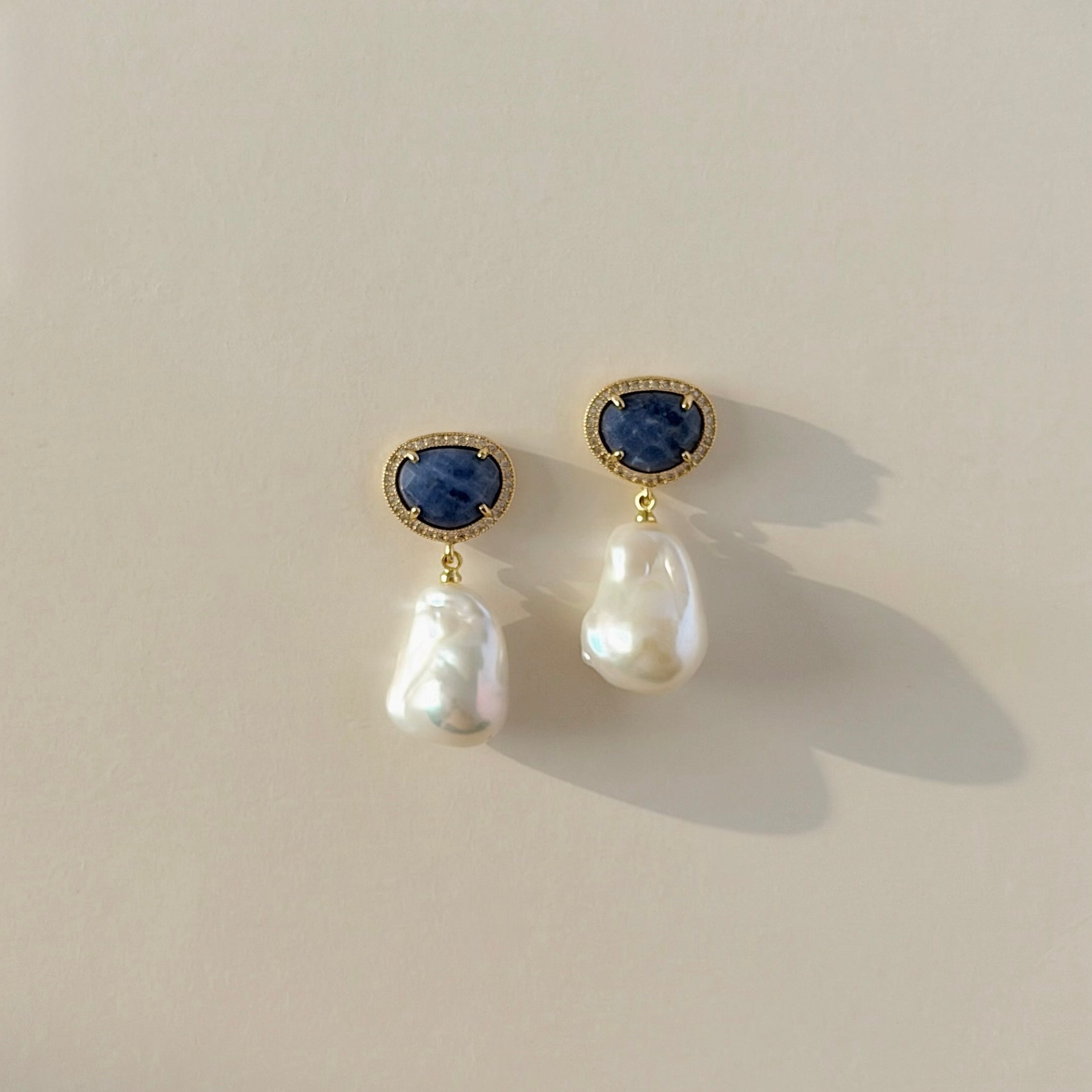 HAZEL Lapis Lazuli Earrings