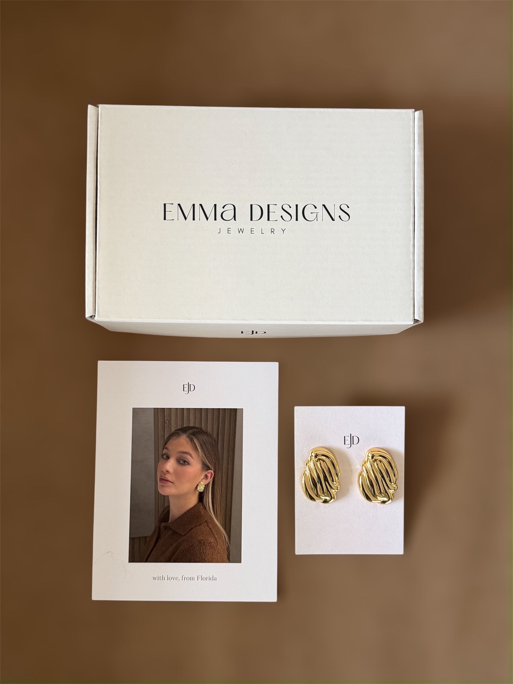 HAILEY Gold Earrings