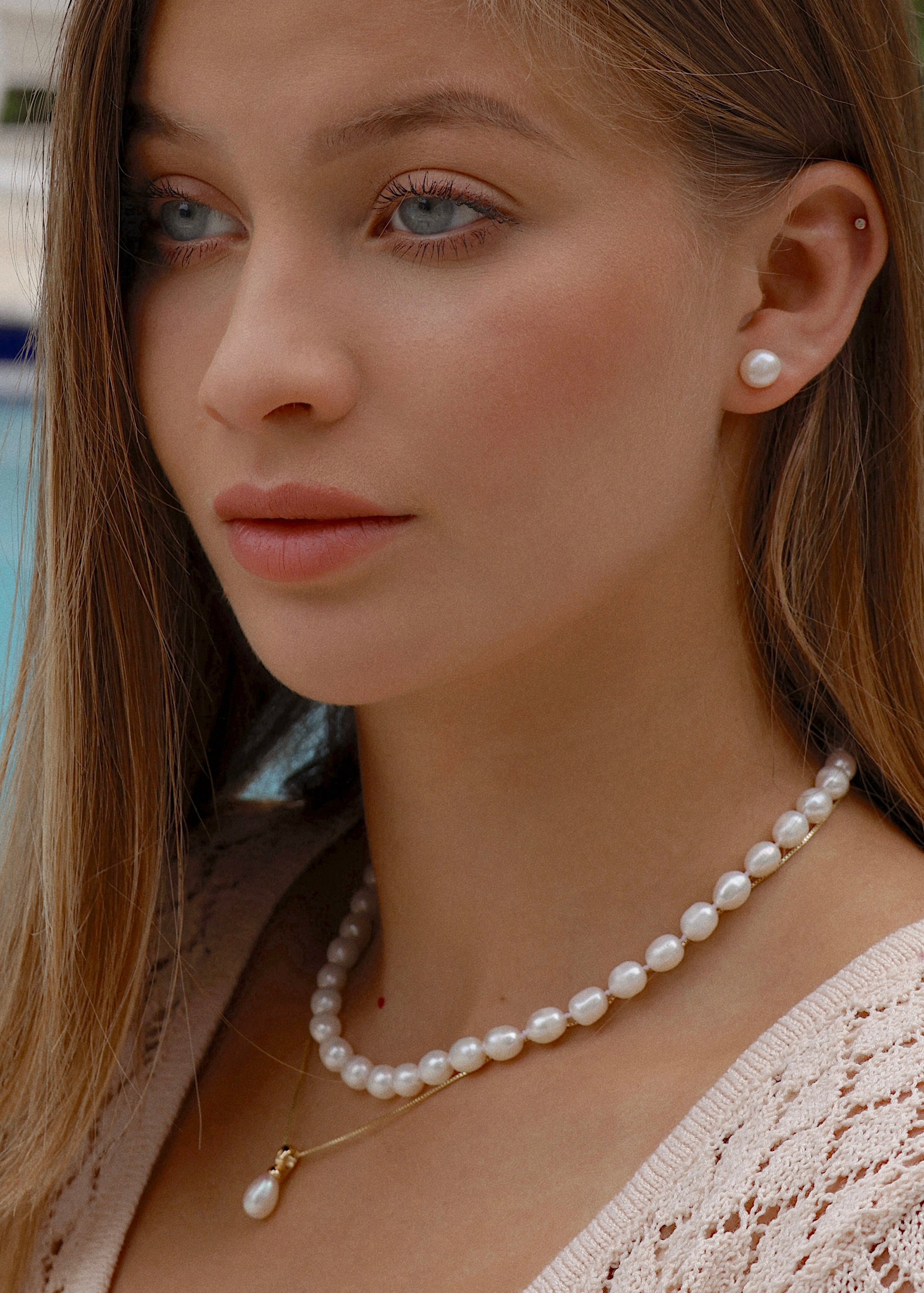 GEMMA Pearl Studs