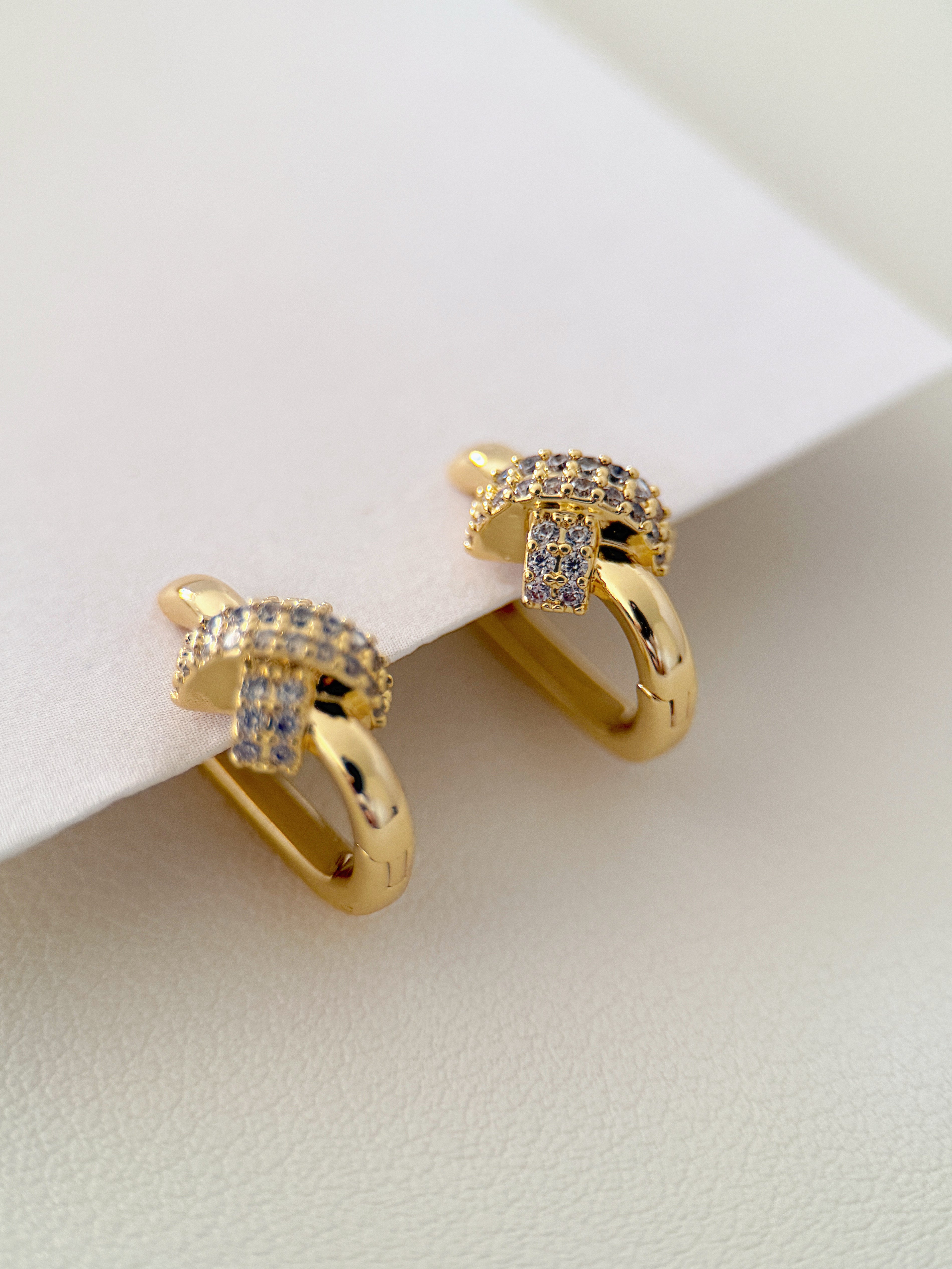BRIELLA CZ hoops
