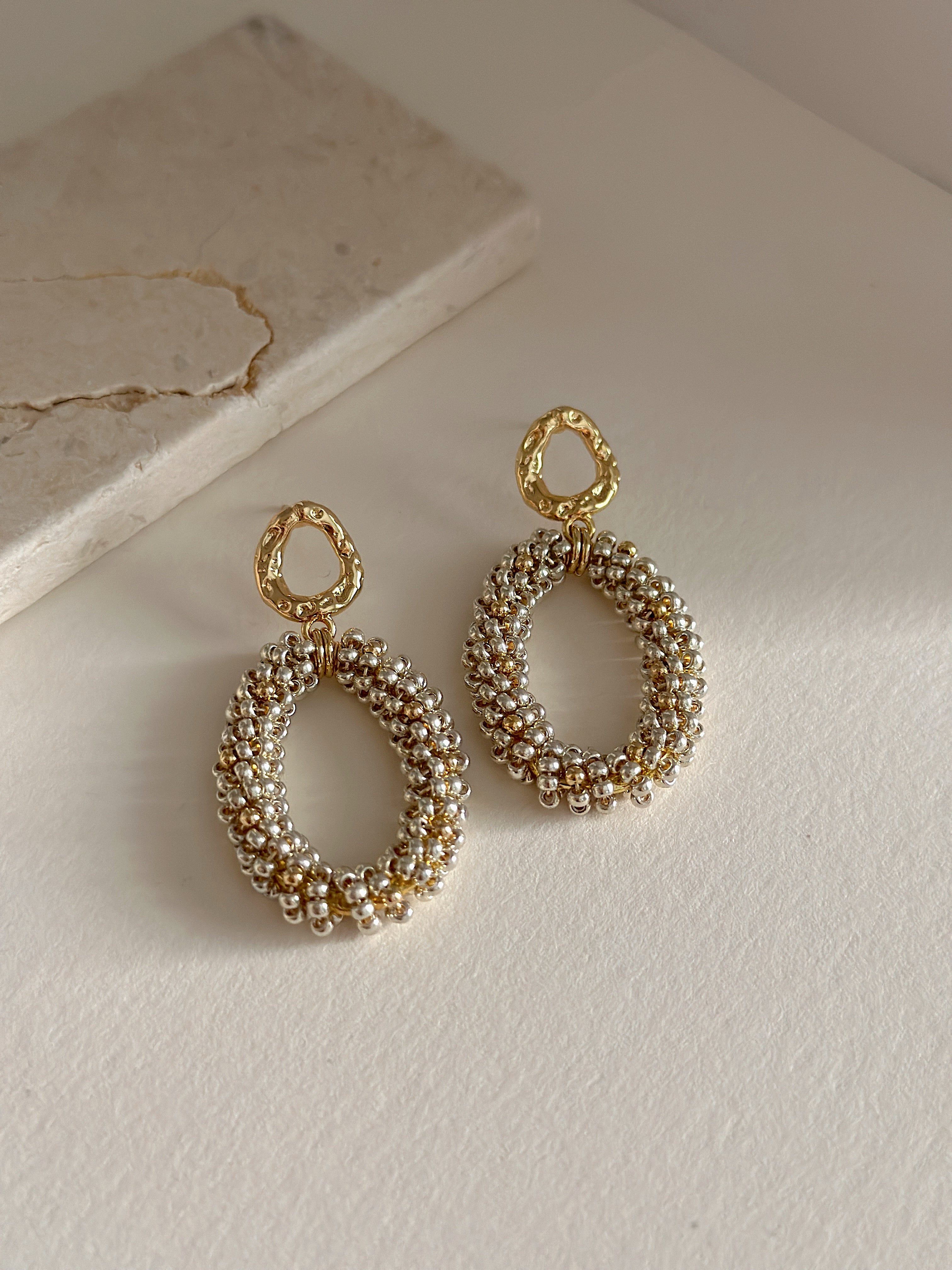 ARABELLA silver earrings