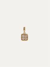 Load image into Gallery viewer, Quatrefoil Flower Charm
