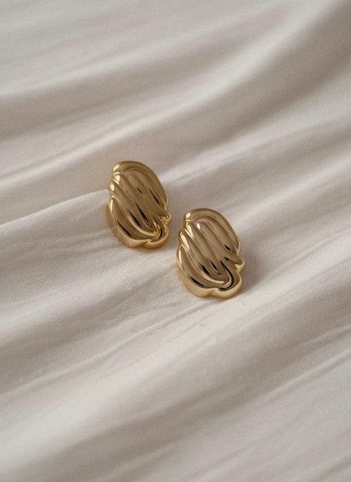 HAILEY Gold Earrings