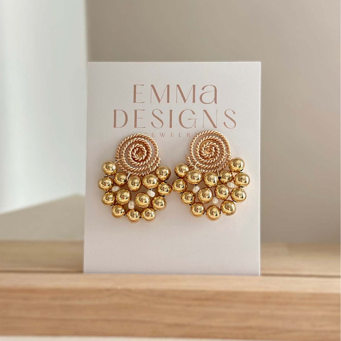 ALANNA gold earrings