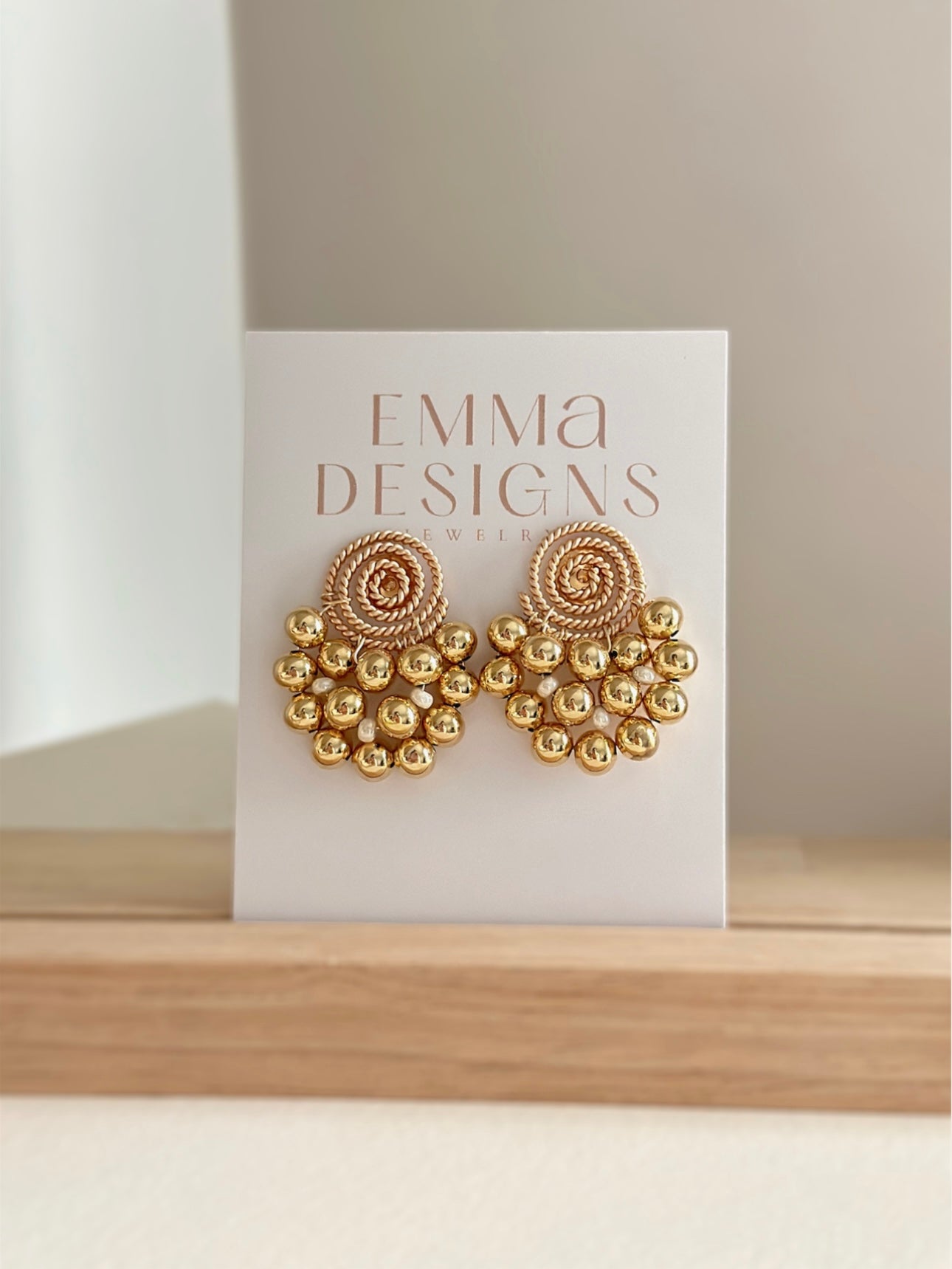 ALANNA gold earrings