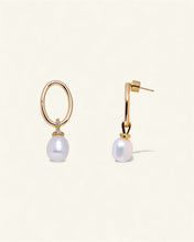 Load image into Gallery viewer, HALLE Pearl Earrings
