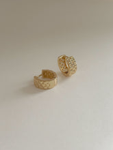 Load image into Gallery viewer, WATCH Huggie Earrings
