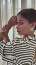 Load and play video in Gallery viewer, HAILEY Gold Earrings
